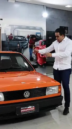 Entre em nosso perfil @oficinadesamassa e veja a restauração completa dessa VW SAVEIRO DO ...